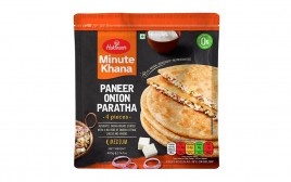 Haldiram's Minute Khana Paneer Onion Paratha  Pack  400 grams